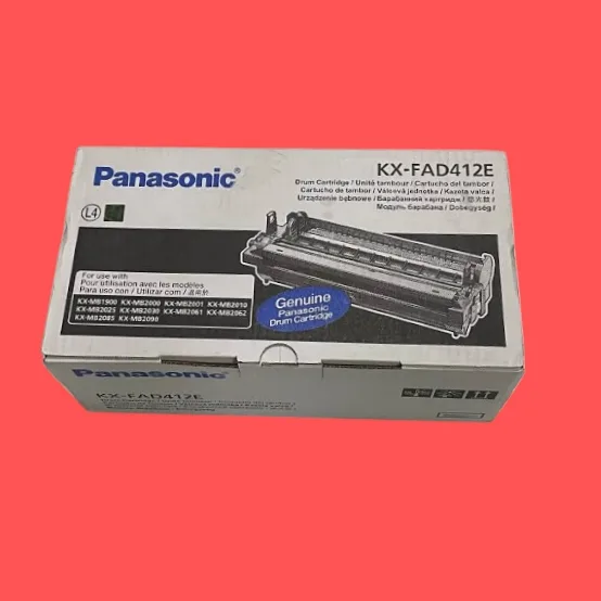 Drum Unit KX FAD412E  KX FAD412X  KX FAD412 Panasonic KX MB Series KX MB1900, KX MB2000, KX MB2010, KX MB2020, KX MB2025, KX MB2030, KX MB2061, KX MB2062, KX MB2085, and KX MB2090.