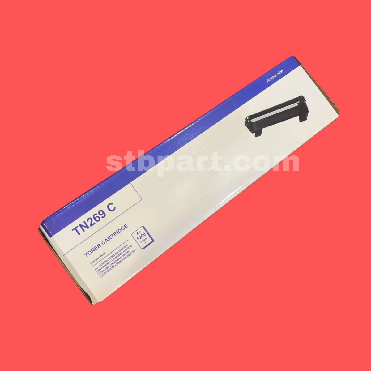 TN 269 Cyan Toner Compatible Models HL L3220CW, HL L3220CDW, HL L3240CDW, HL L3280CDW, HL L8240CDW, DCP L3520CDW, DCP L3560CDW, MFC L3760CDW, MFC L3780CDW, MFC L8340CDW, MFC L8390CDW.