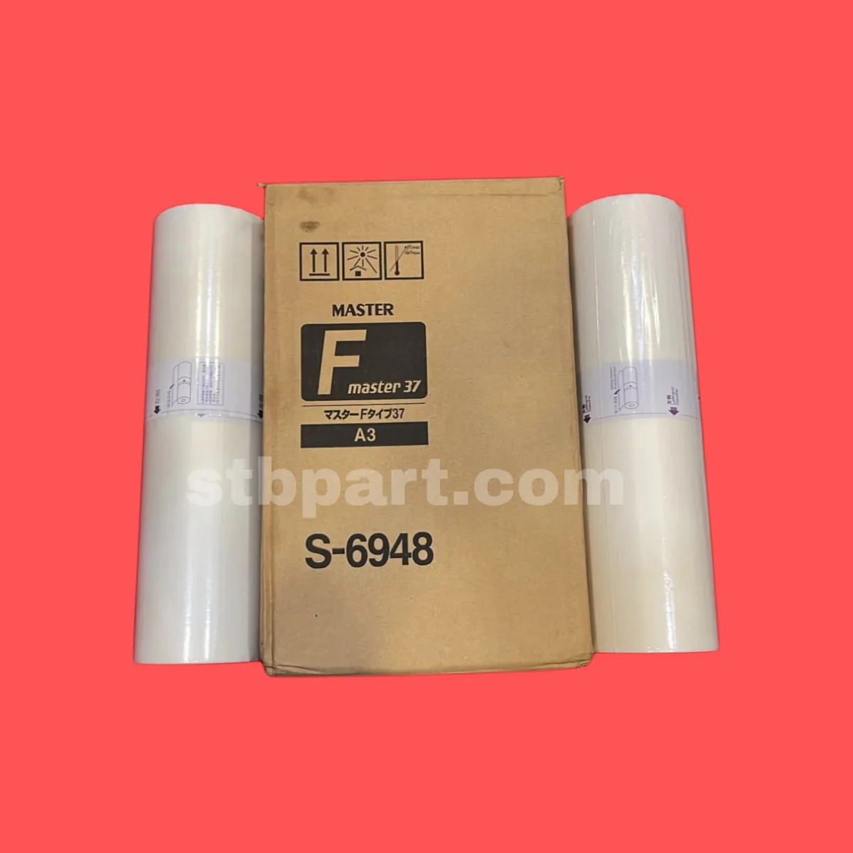 Compatible Masters & Duplicator Models Riso F Type A3 Master Roll (S 6948E  S 8188E), Riso SF 5330, SF 5350, SF 5430, SF 5450, SF 9350, SF 9390, SF 9450, Riso SE 9380, Riso ME 9350, Riso MF 9350, and Riso SF B